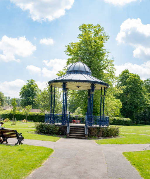 istock Bandstand in public park 1325730407