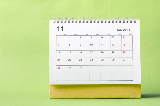 istock November Calendar 2021 1325736118