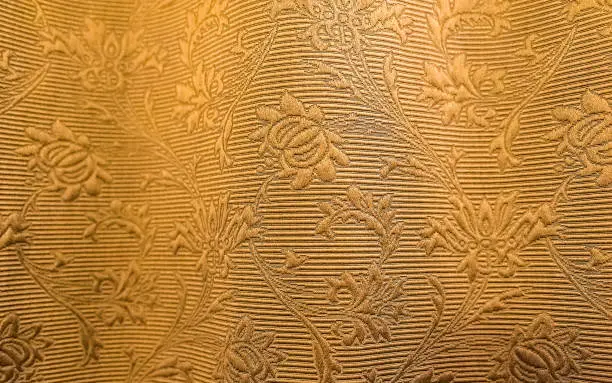 Photo of Background of a textured curtain