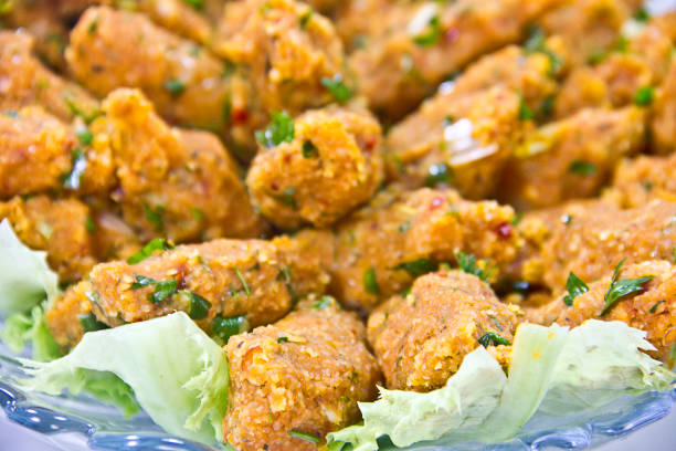 istock Turkish Mercimekli kofte made with bulgur and lentil 1325737617