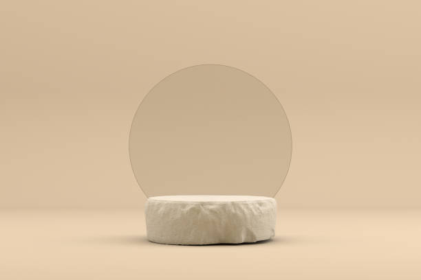 istock Abstract Podium, Rock Stone Platform Minimal Product Presentatiton 1325742542