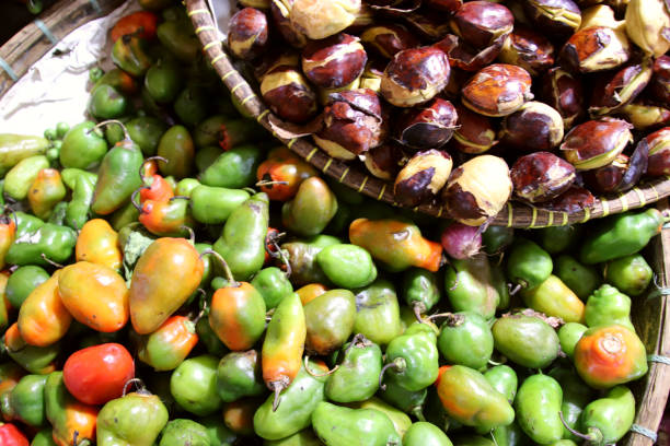istock Jengkol and habanero peppers 1325743496