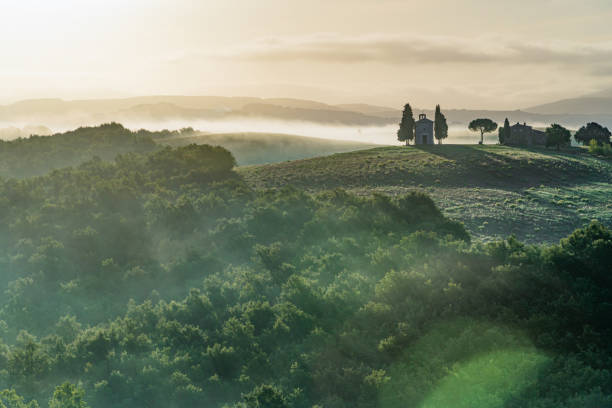 istock Early spring morning in Tuscany, Italy 1325760631