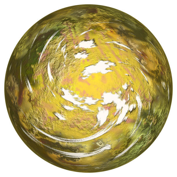 3d illustration of planet Jupiter