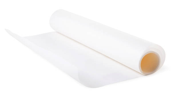 istock Roll of parchment for baking on a white background. Isolated 1325777112