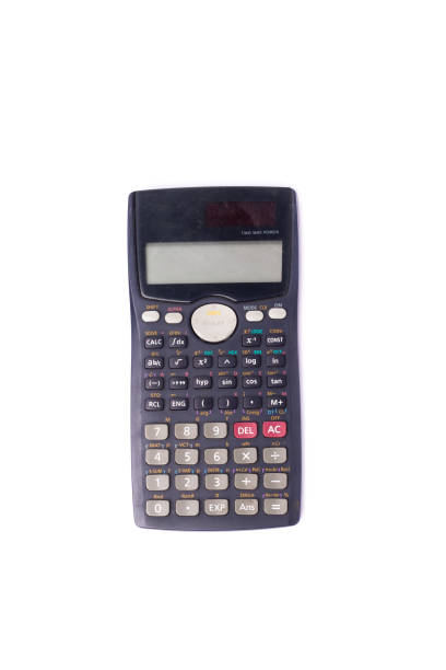 istock Scientific Calculator on a white background stock image. 1325779429