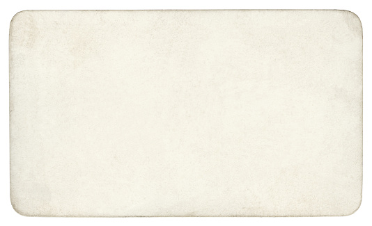 Blank paper isolated on white (clipping path included)