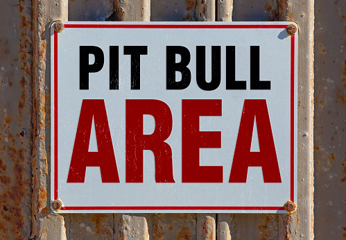 Pit Bull Sign