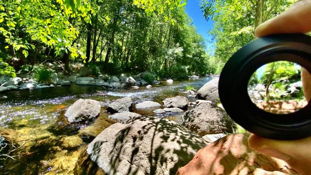 istock oak creek captured in a lens - personal perspective pov 1325789898