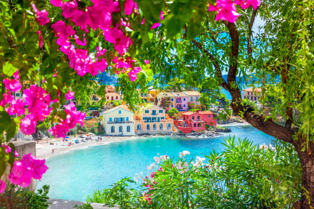istock Assos village in Kefalonia, Greece 1325796426