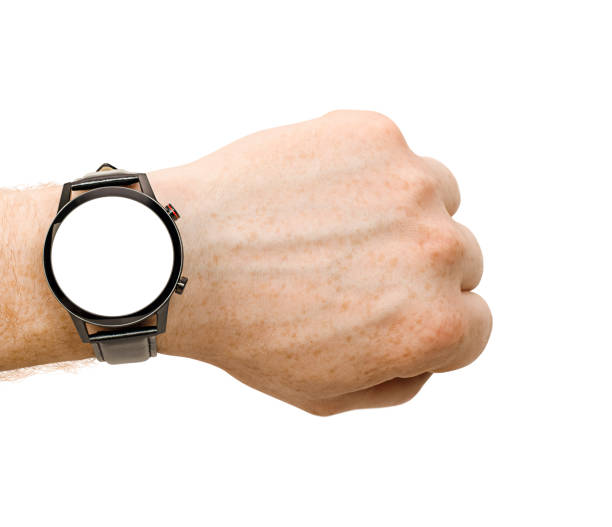 istock male hand with smart watch 1325800821