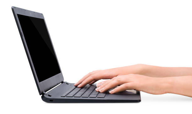 istock female hands typing laptop 1325800901