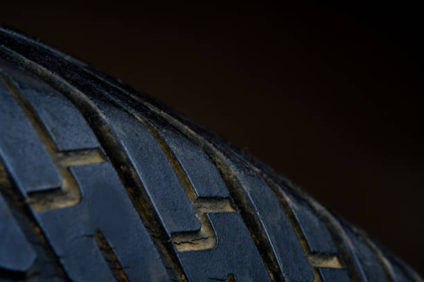 istock Abstract macro photography, close up tire texture pattern 1325806028