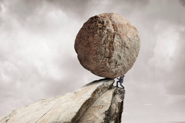istock Man Attempting To Not Get Crushed 1325806768