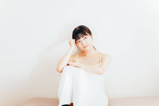 istock Young woman distressed in bed 1325813658