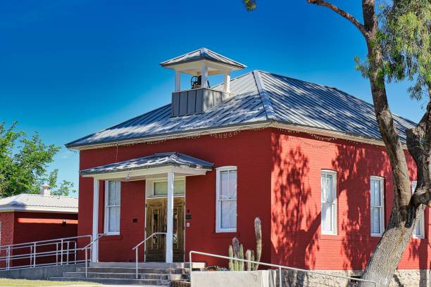 istock Old Little Red Brick School House 1325830476