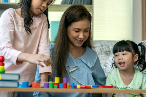istock An Asian Mother Teaching Her Daughter at Home 1325831438