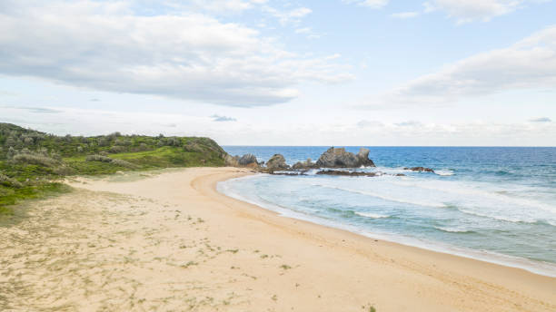 istock Camel Rock headland and beach during low tide. 1325836134