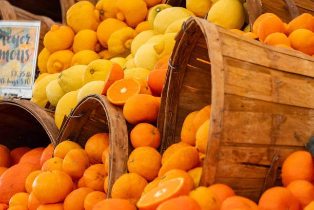 istock Barrels of Oranges 1325837965