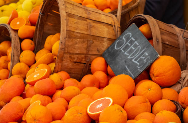 istock Barrels of Oranges 1325837995