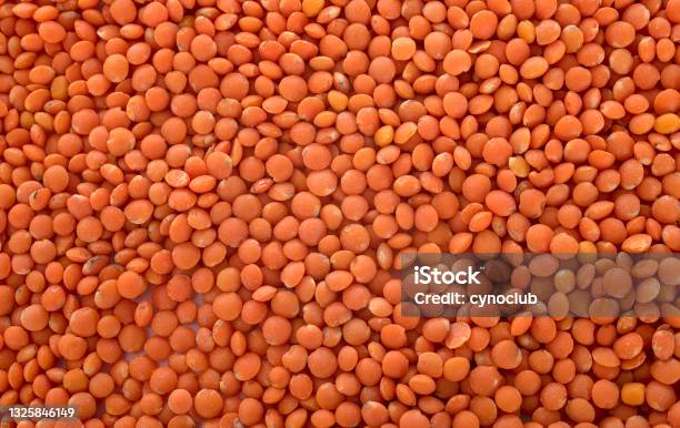 Red Lentil Stock Photo - Download Image Now - Color Image, Cut Out, Food