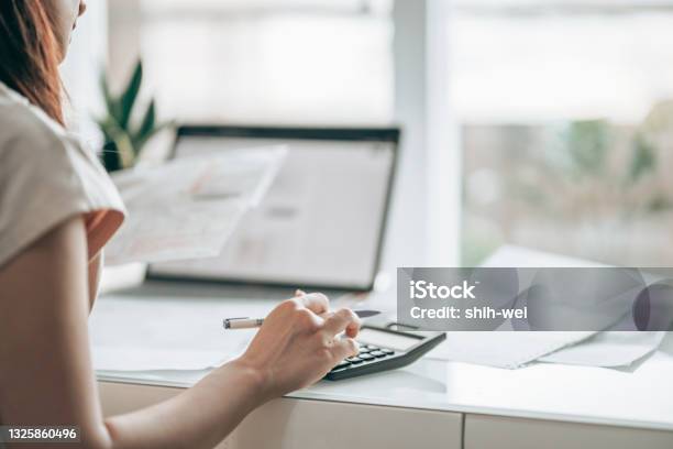 Doing Taxes Stock Photo - Download Image Now - Tax, Finance, Tax Form