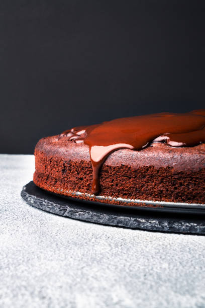 istock A drop of chocolate icing on the cake 1325873421