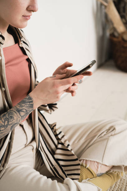 istock Teenager using mobile phone 1325882002