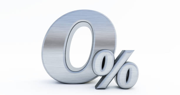 istock 3d render of Discount zero 0 percent off isolated on white background 1325889705