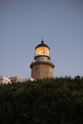 Cabo Matxitxaco lighthouse near Bermeo, Basuqe Country