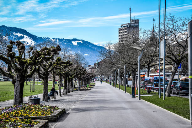 istock Town  Center In Interlaken, Switzerland 1325906156