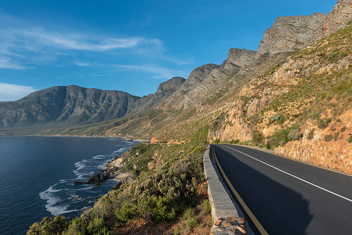 Clarence Drive between Pringle Bay and Gordons Bay in the Western Cape Province