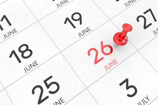 istock 3d rendering of important days concept. 1325915137