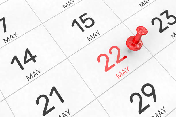 istock 3d rendering of important days concept. 1325915707