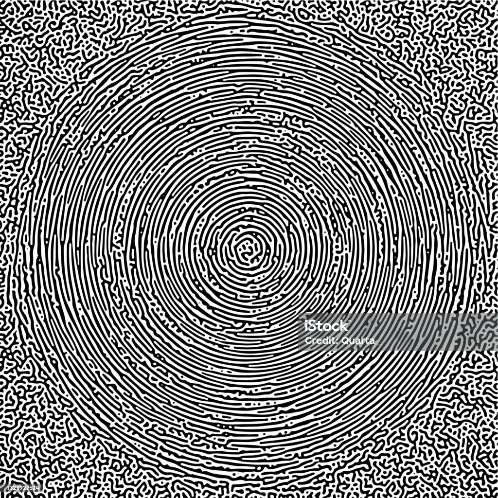 Multiscale Turing Pattern Cyclic Symmetric Multiscale Turing Pattern Monochrome Texture Stock ...