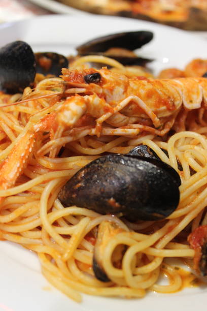 istock Italian seafood pasta 1325930413
