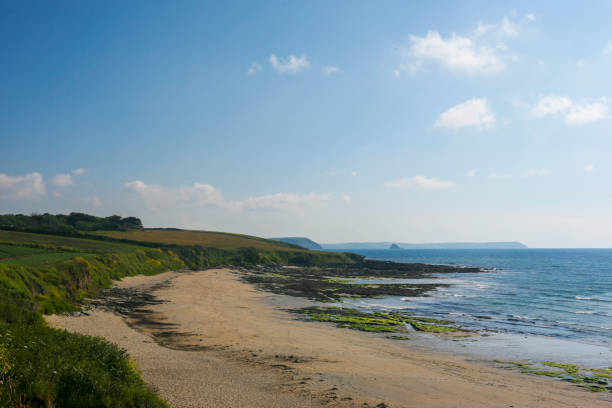 istock An empty Towan Beach, Roseland Peninsula, Cornwall, UK 1325933798