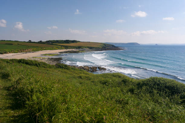 istock An empty Towan Beach, Roseland Peninsula, Cornwall, UK 1325933981