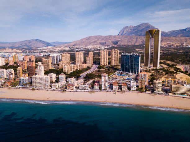istock Beach and city Benidorm 1325941825