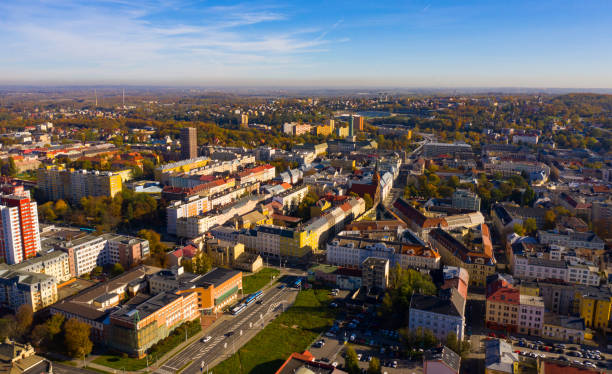 istock View from drone of Ostrava, Czech Republic 1325941985