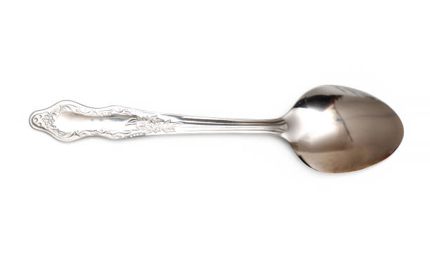 istock metal tea spoon top view 1325944243