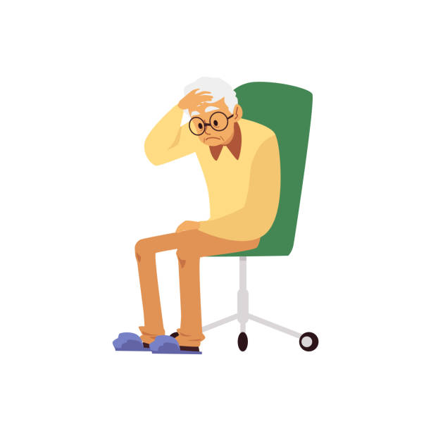 749 Tired Old Man Illustrations & Clip Art - iStock | Tired woman, Out of  breath, Exhausted man