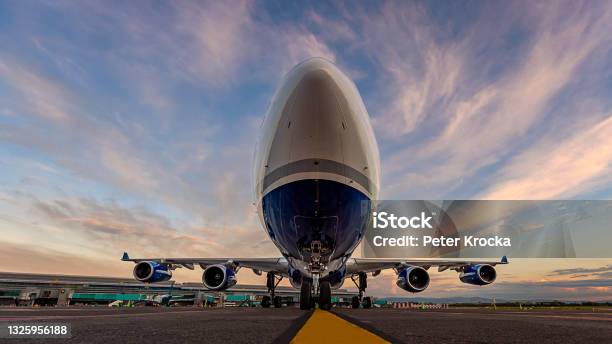 Airbus A340300 Airplane At Dublin Airport Stock Photo - Download Image Now - Aerospace Industry, Air Vehicle, Commercial Airplane