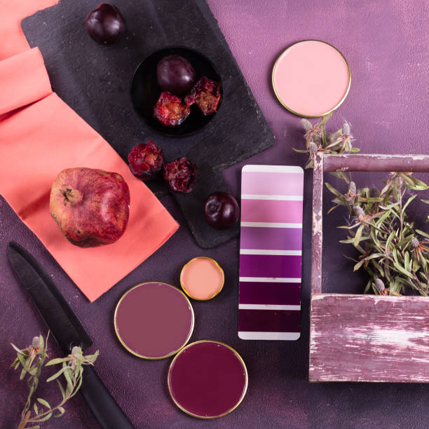 istock Mood board color palette for interior design and decor 1325958050