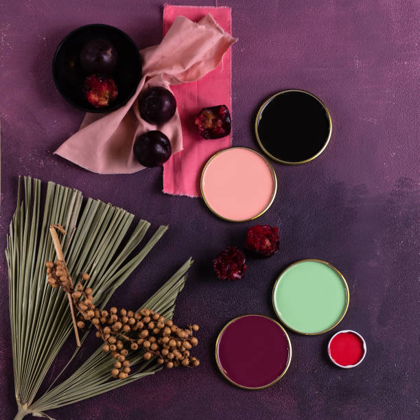 istock Mood board color palette for interior design and decor 1325958061