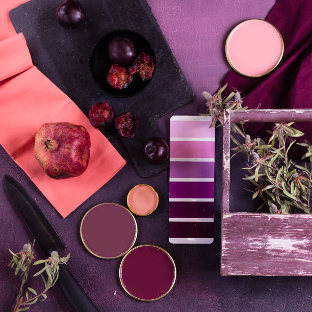 istock Mood board color palette for interior design and decor 1325958082
