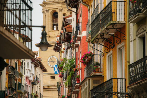 istock Street in Pamplona, Spain 1325961669