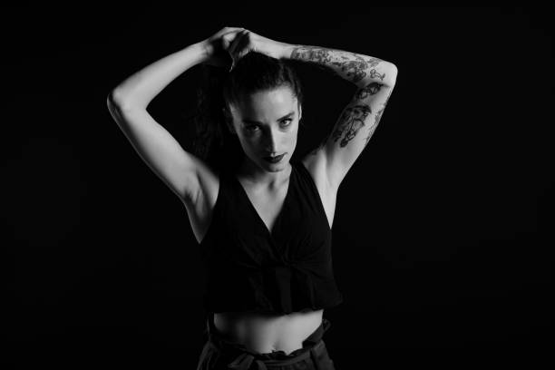 istock Beautiful Tattooed Young Woman 1325962948