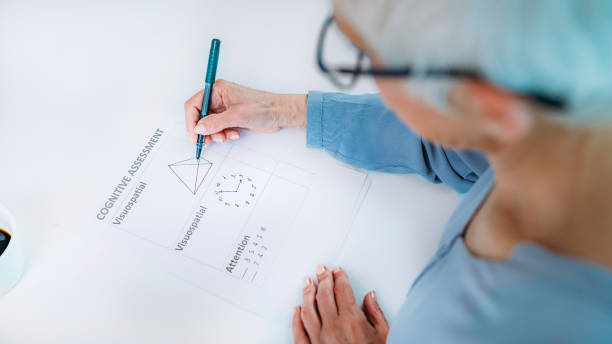 Neuropsychological Test for Cognitive Function. Cognitive Ability Test. Neuropsychological test for cognitive function or cognitive ability test. neuropsychology stock pictures, royalty-free photos & images