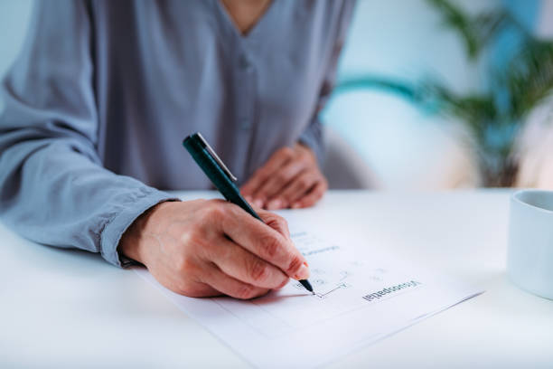 Cognitive Testing. Neuropsychological Test for Cognitive Function. Cognitive testing. Neuropsychological test for cognitive function. neuropsychology stock pictures, royalty-free photos & images